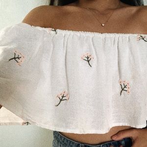 Zara Floral Tube Top